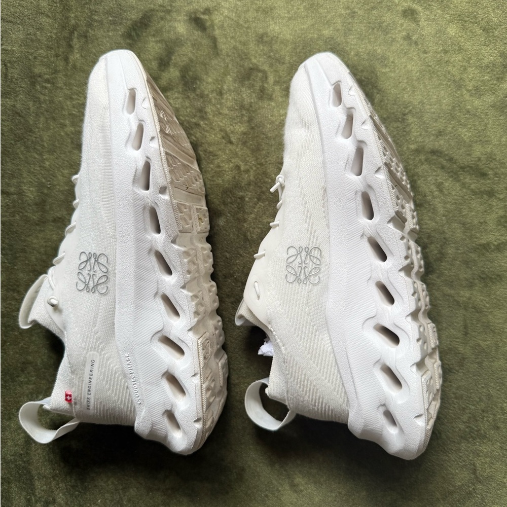 Loewe White Women's Sneakers - Picture 9 of 16